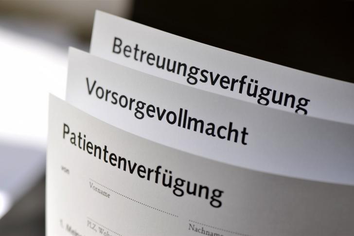 Vorsorgevollmacht / Patientenverfügung